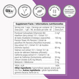 Supersmart Advanced Sleep Formula capsules on a wooden table