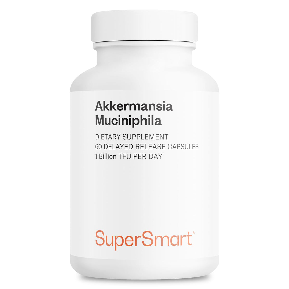 Supersmart Akkermansia Muciniphila Supplement front view