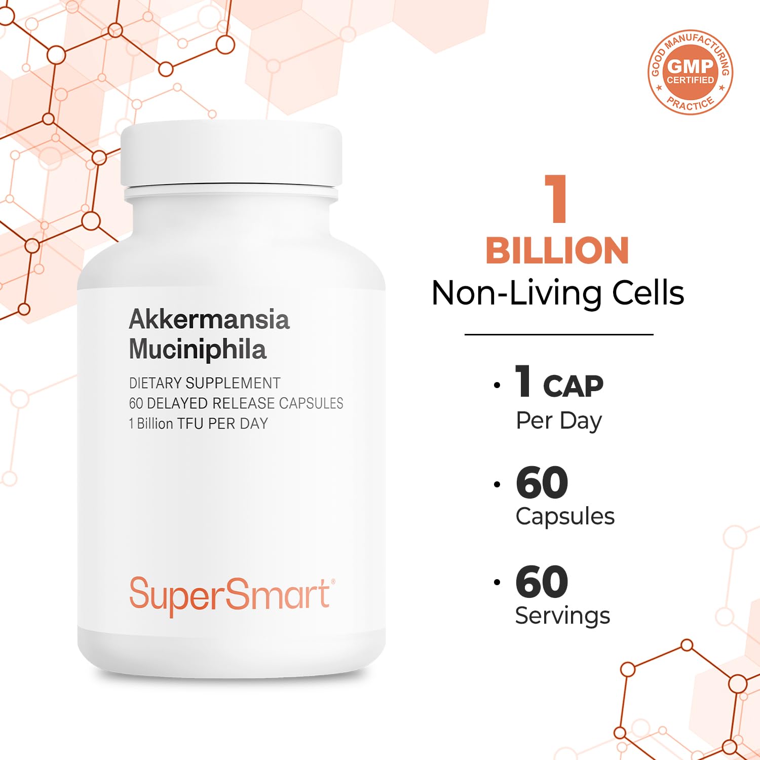 Supersmart Akkermansia Muciniphila Supplement ingredients list