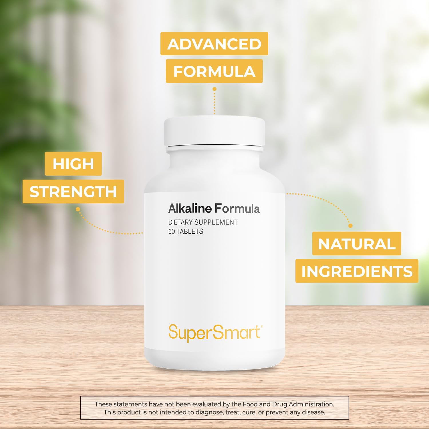 Supersmart Alkaline Supplement 70g side view