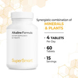 Supersmart Alkaline Supplement 70g tablet close-up