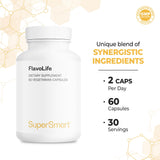 Supersmart Bioflavonoid Complex Supplement side view of packaging