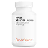 Supersmart Evening Primrose & Borage Oil Supplement front view