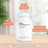 Supersmart Evening Primrose & Borage Oil Supplement side view
