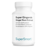 Supersmart Ginger Supplement Capsules front view with packaging
