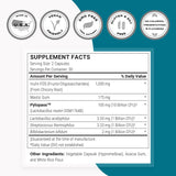 Supersmart H Pylori Advanced Formula Probiotic Supplement capsules on a table