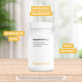 Supersmart IsoQuercitrin EMIQ capsules bottle side view