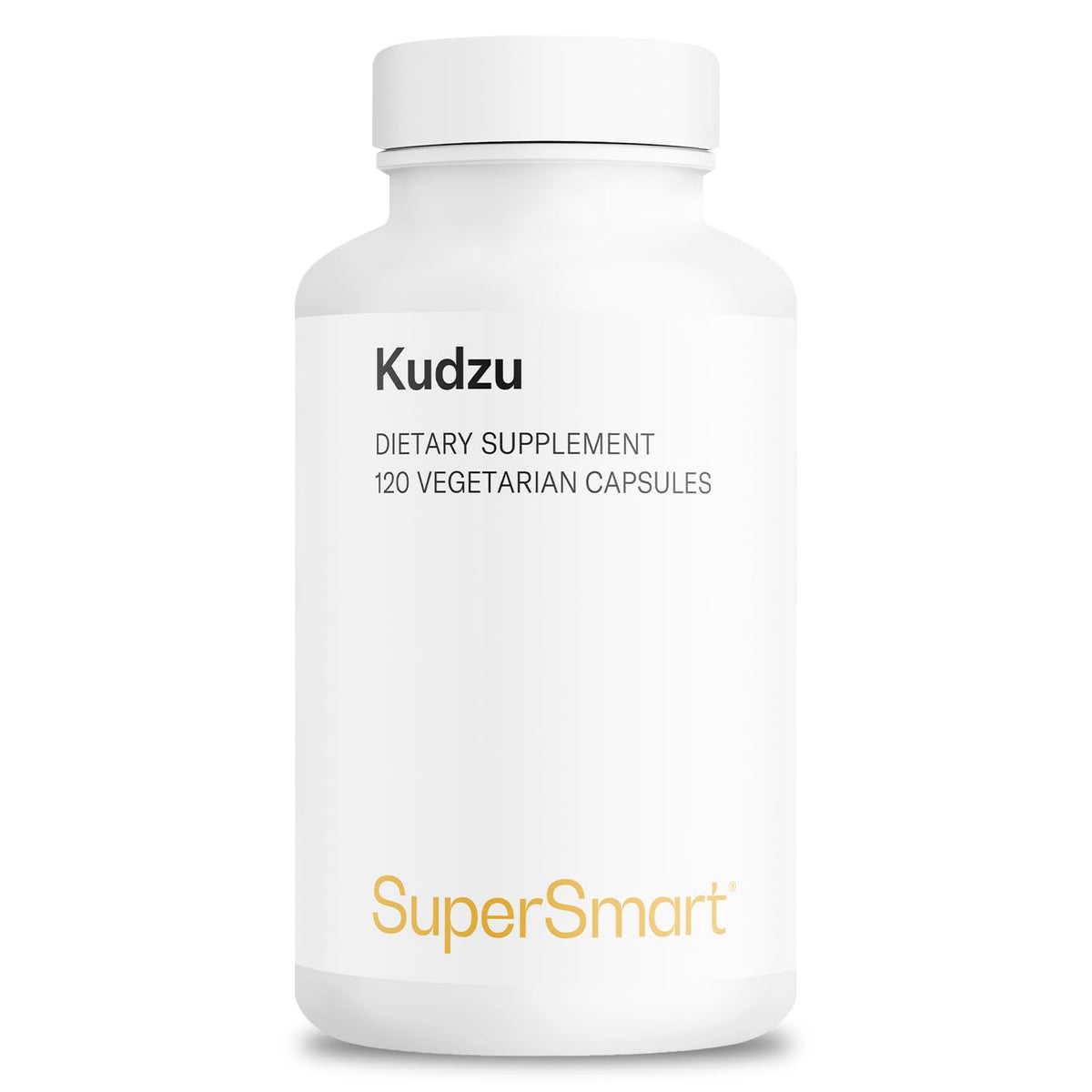 Supersmart Kudzu Supplement 500mg 40% Isoflavones front view