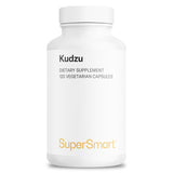 Supersmart Kudzu Supplement 500mg 40% Isoflavones front view