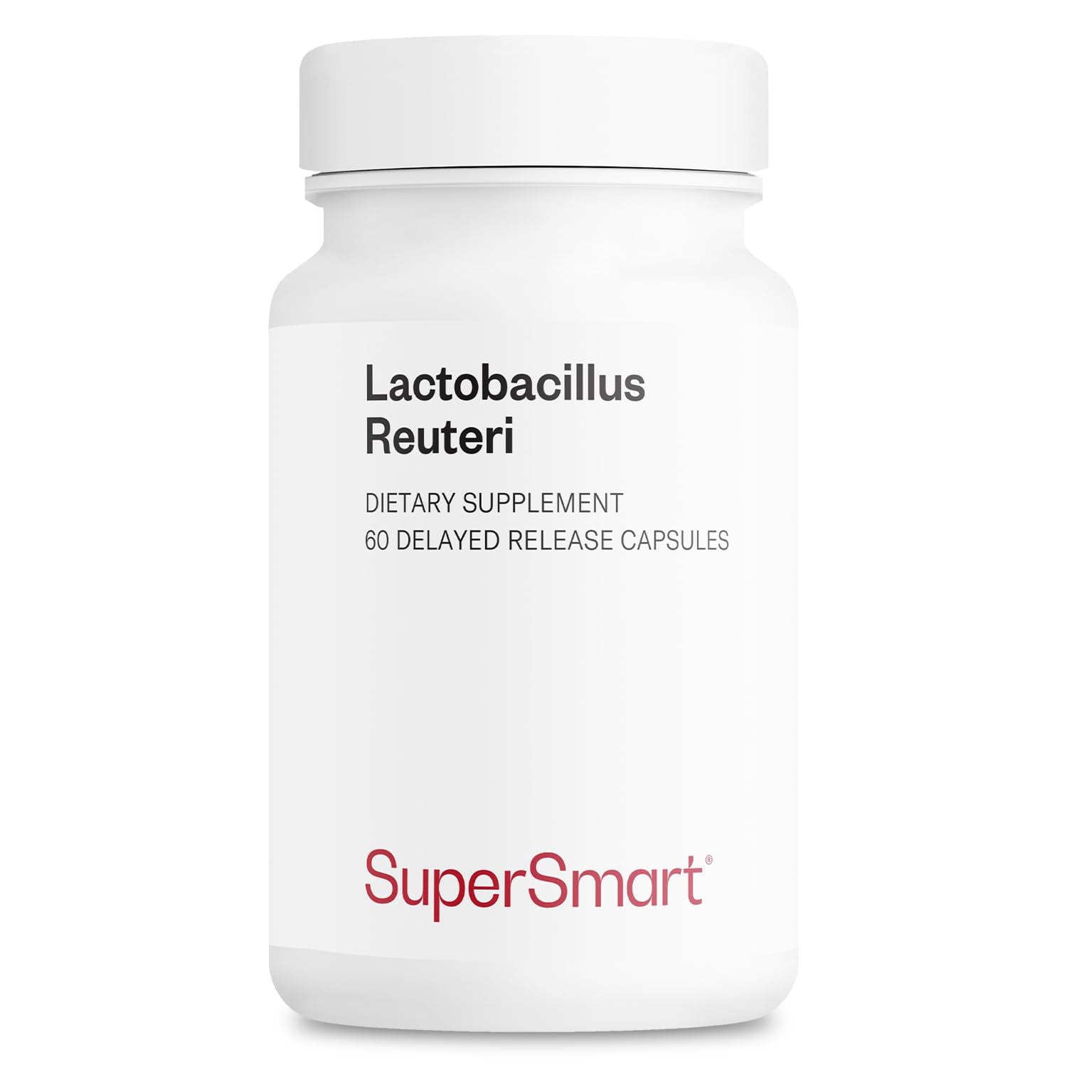 Supersmart Lactobacillus Reuteri Probiotic Supplement front view