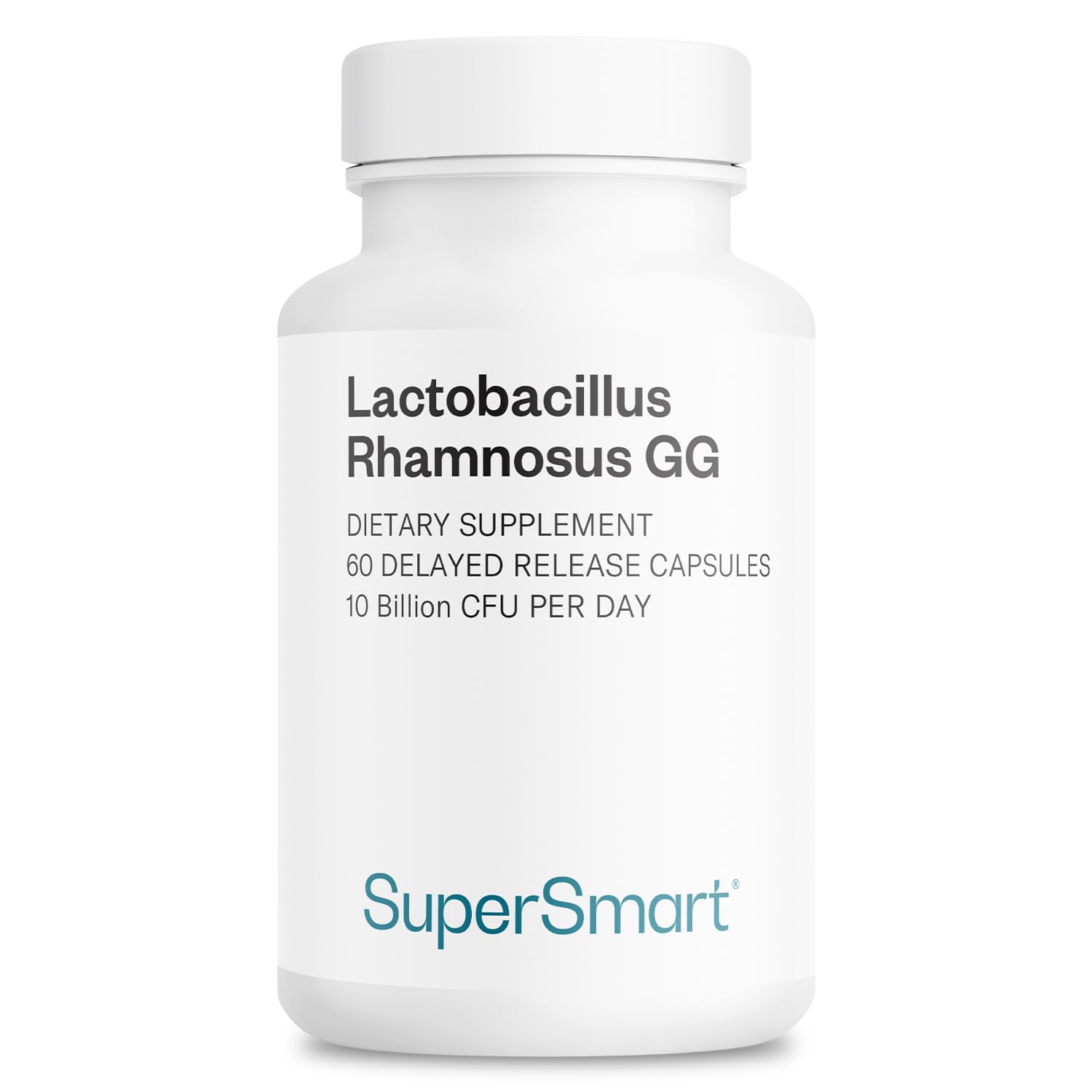 Supersmart Lactobacillus Rhamnosus GG Probiotic 100mg front view