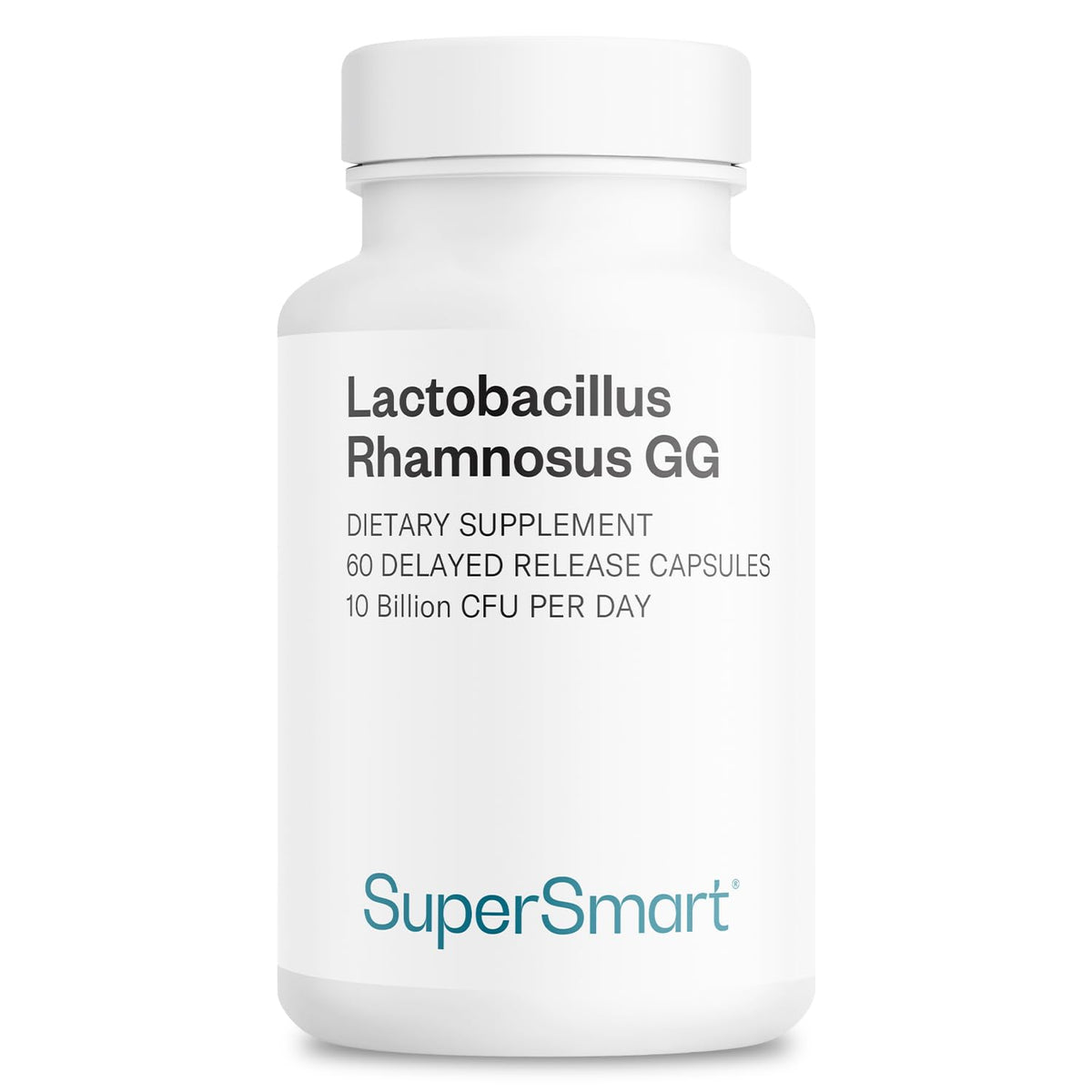 Supersmart Lactobacillus Rhamnosus GG Probiotic 100mg front view
