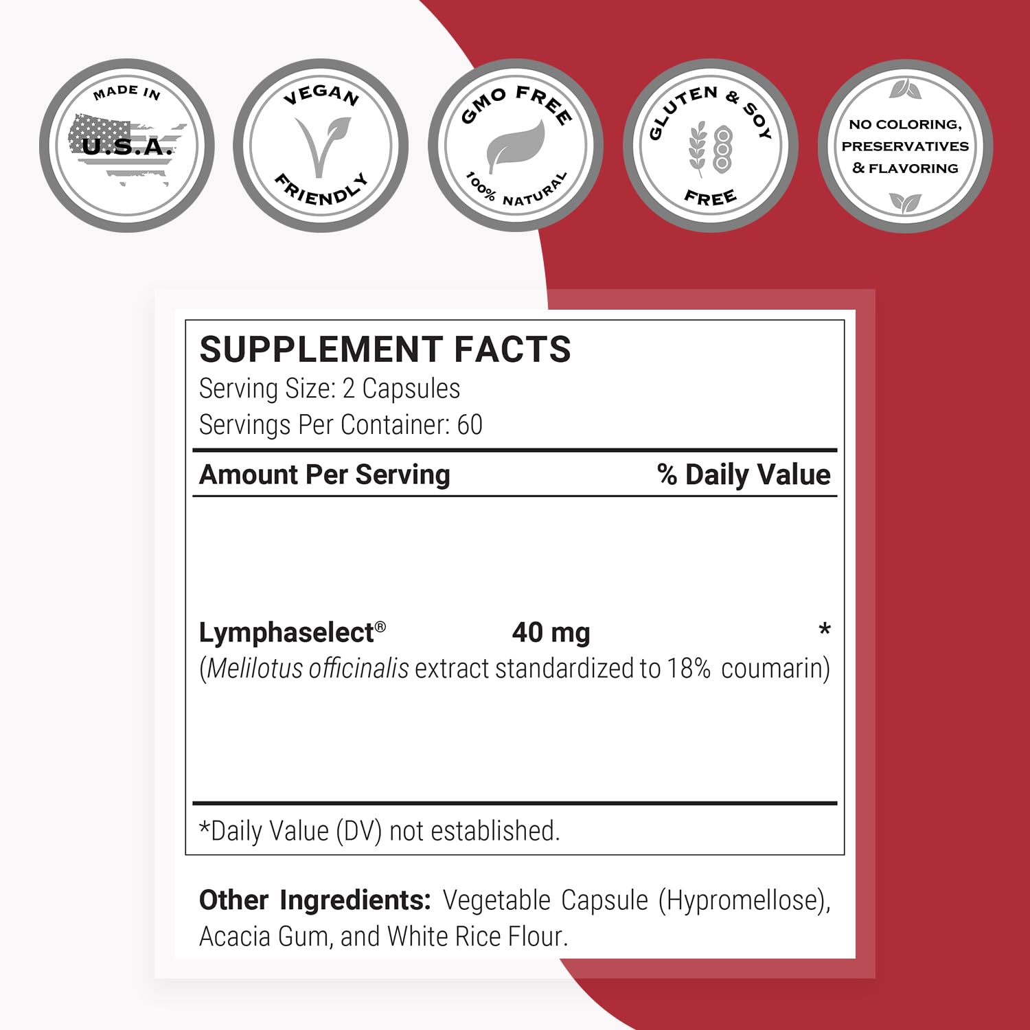 Supersmart Lymphatonic Supplement side view