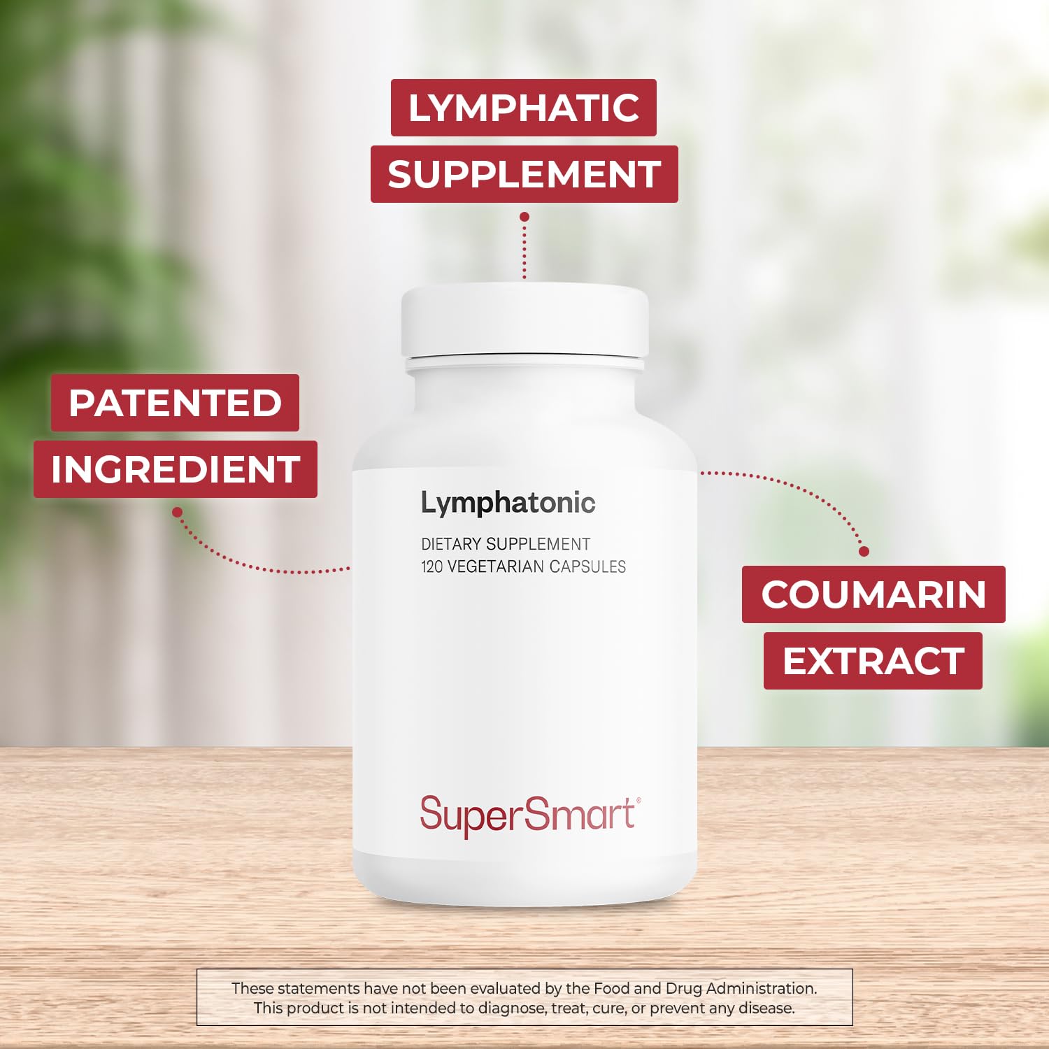 Supersmart Lymphatonic Supplement vegetarian capsules