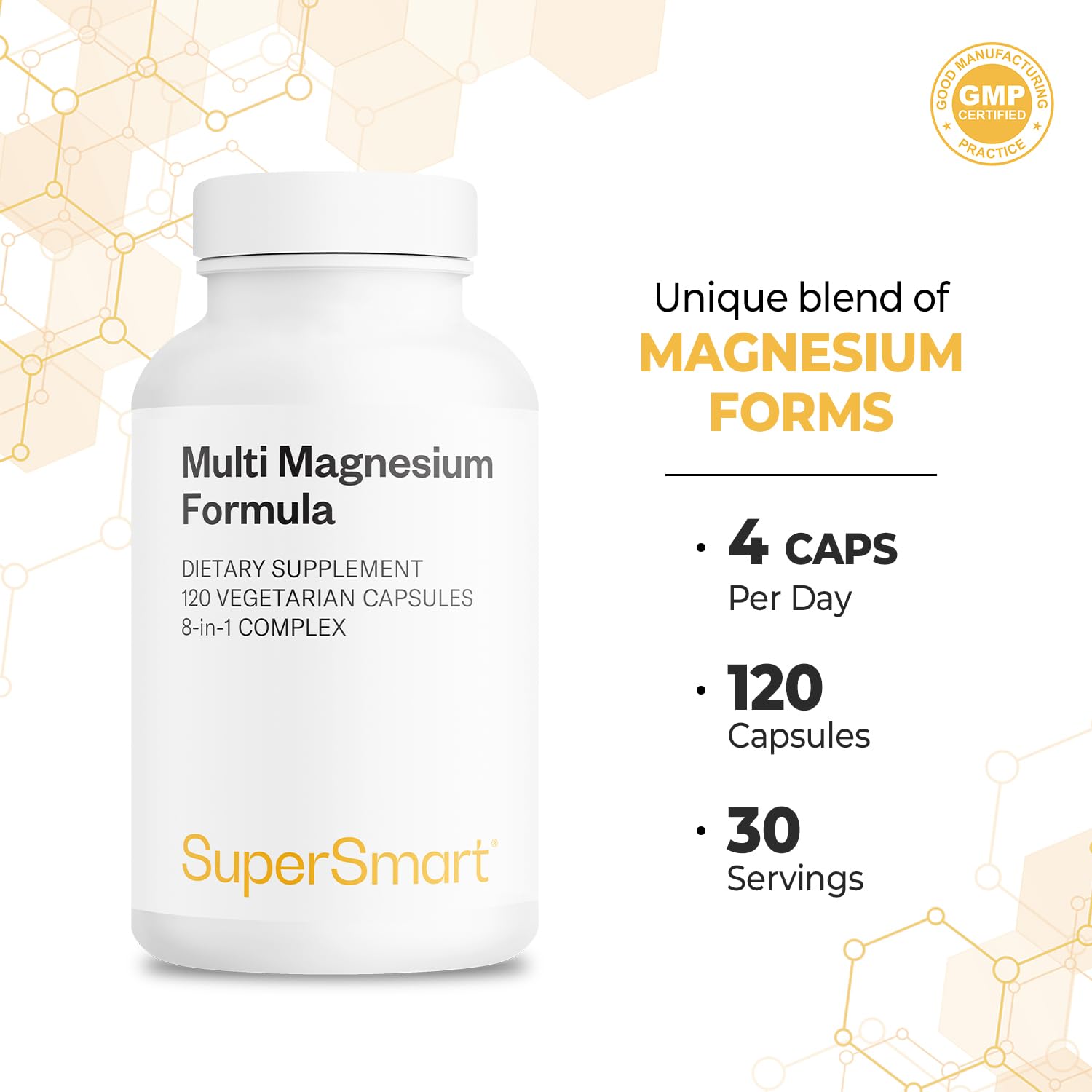 Supersmart Magnesium Complex 150g packaging