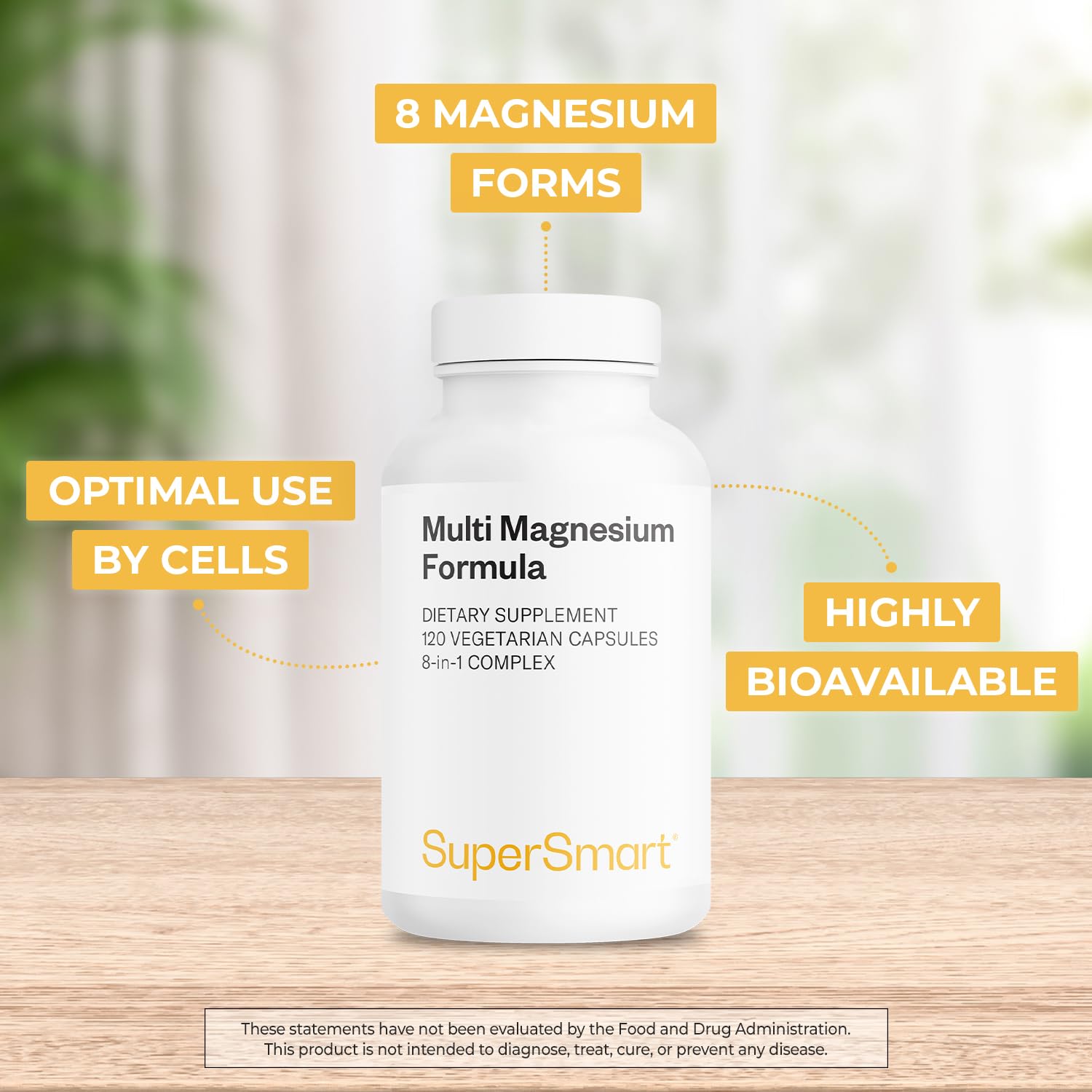 Supersmart Magnesium Complex 150g side view