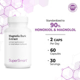 Supersmart Magnolia Bark Capsules 150mg nutritional information