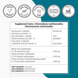 Supersmart Mastic Gum Capsules 500mg bottle top view