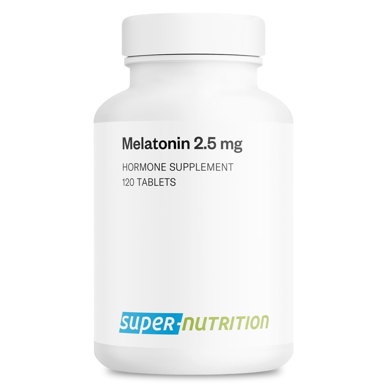 Supersmart Melatonin 2.5mg Sublingual Tablets front view