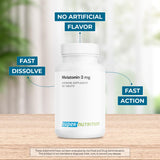 Supersmart Melatonin 3mg Fast Dissolve Tablets packaging