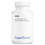 Supersmart N-Acetyl Glucosamine 1500mg capsules front view