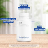 Supersmart N-Acetyl Glucosamine 1500mg capsules side view