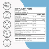 Supersmart Natural Anti Prolactin Support 120 Capsules back view