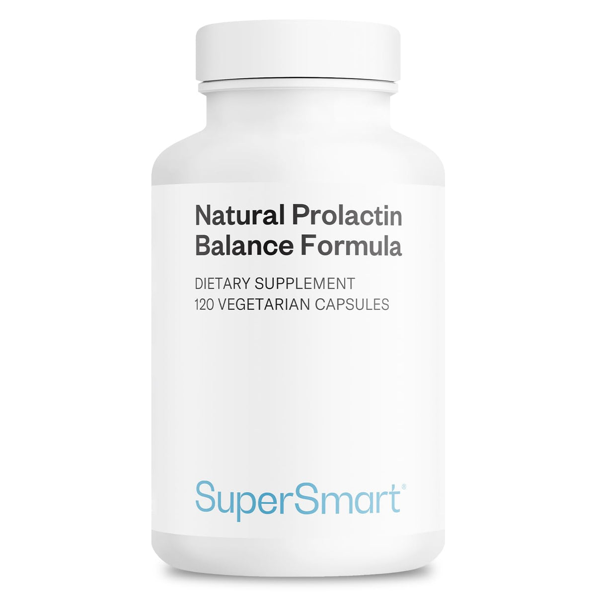Supersmart Natural Anti Prolactin Support 120 Capsules front view