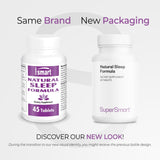 Supersmart Natural Sleep Formula tablet close-up