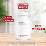 Supersmart Pantethine Supplement 200mg 90 Capsules side view
