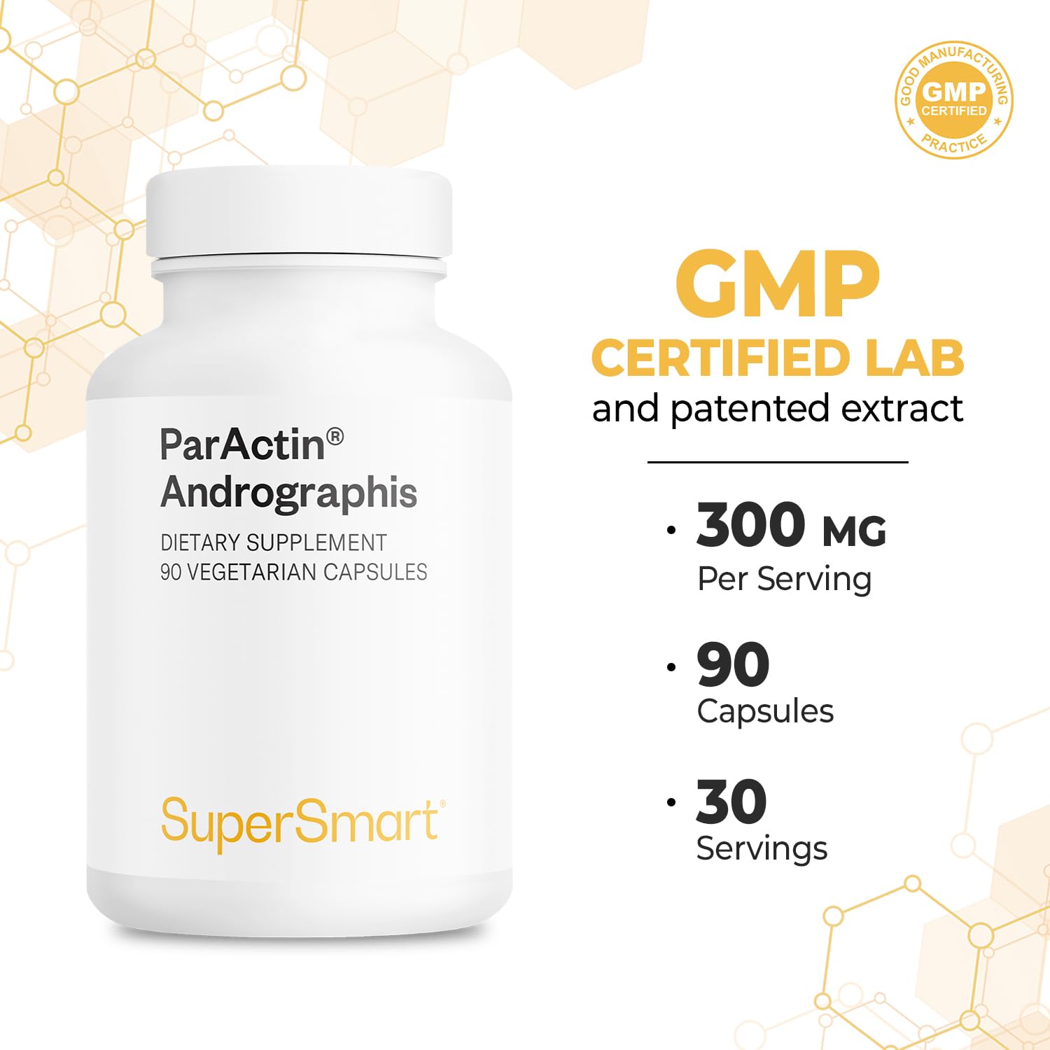 Supersmart Paractin Andrographis Paniculata Capsules dosage information