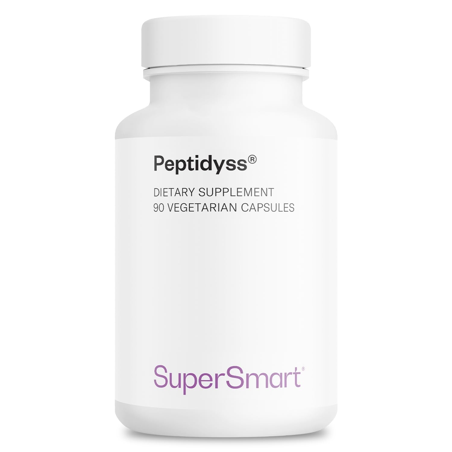 Supersmart Peptidyss 90 vegetarian capsules front view