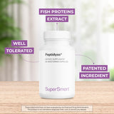 Supersmart Peptidyss capsules on a wooden table