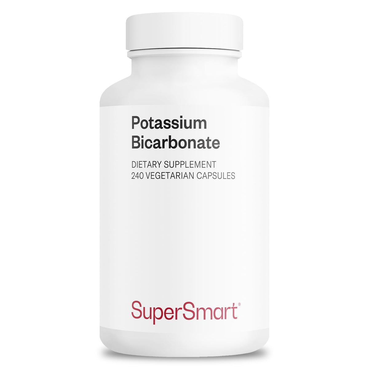 Supersmart Potassium Bicarbonate Supplement 5400mg bottle front view