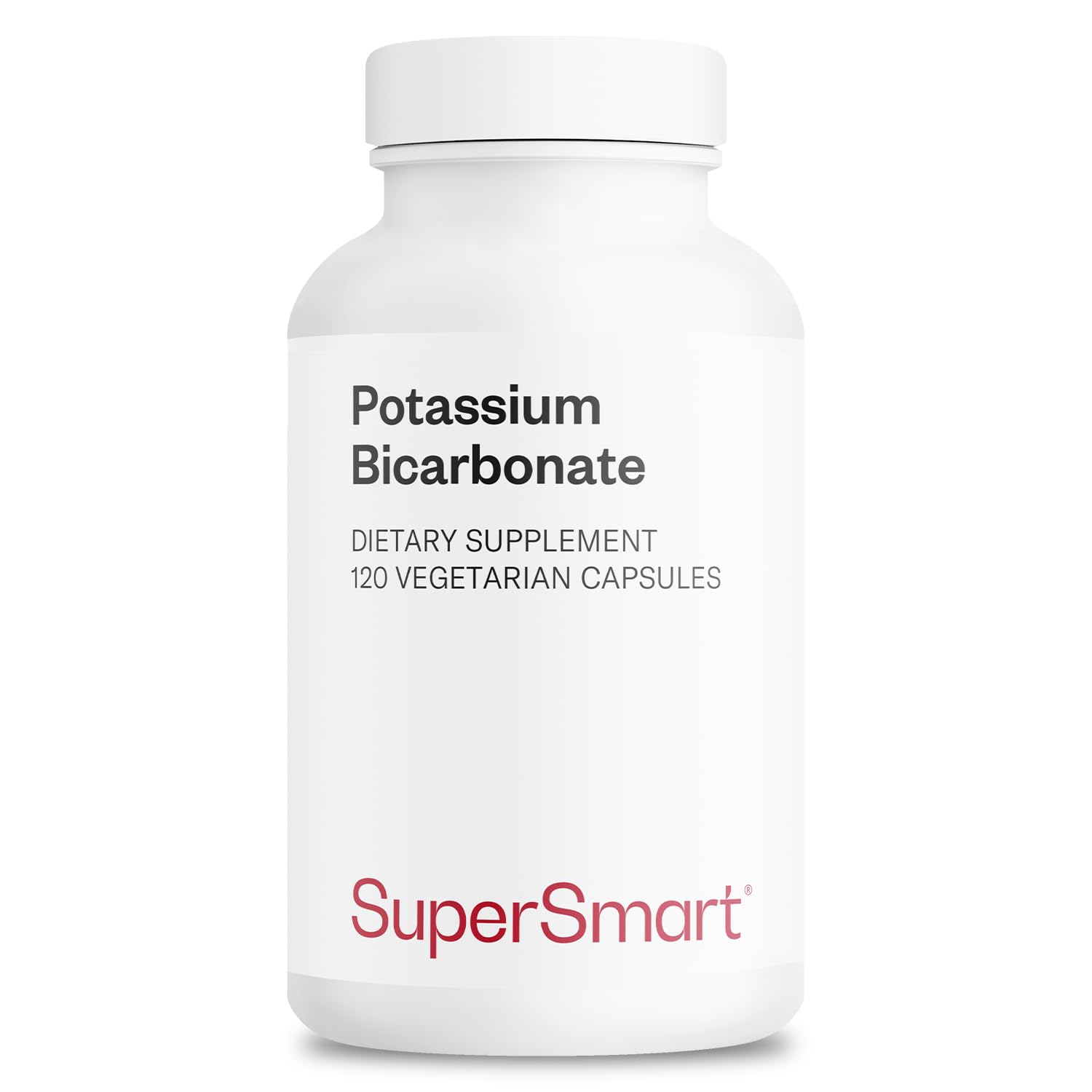 Supersmart Potassium Bicarbonate Supplement bottle front view