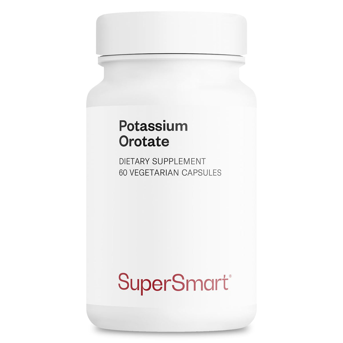 Supersmart Potassium Orotate 150mg supplement front view