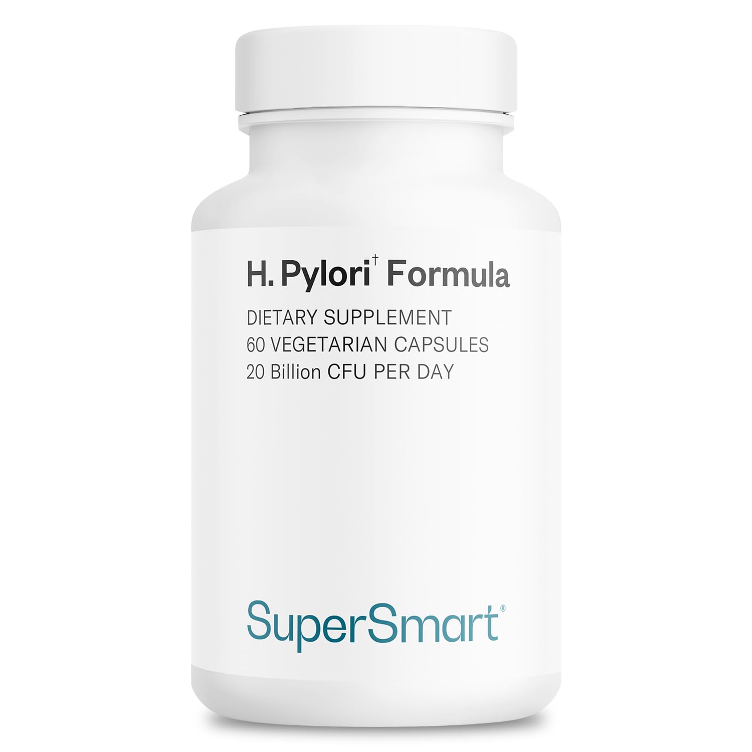 Supersmart Probiotic Supplement 60 capsules front view