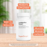 Supersmart Probiotic Supplement capsules in a bottle
