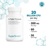 Supersmart Probiotic Supplement ingredients list