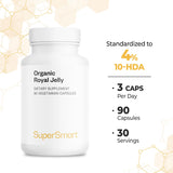 Supersmart Royal Jelly Capsules 100mg ingredients list