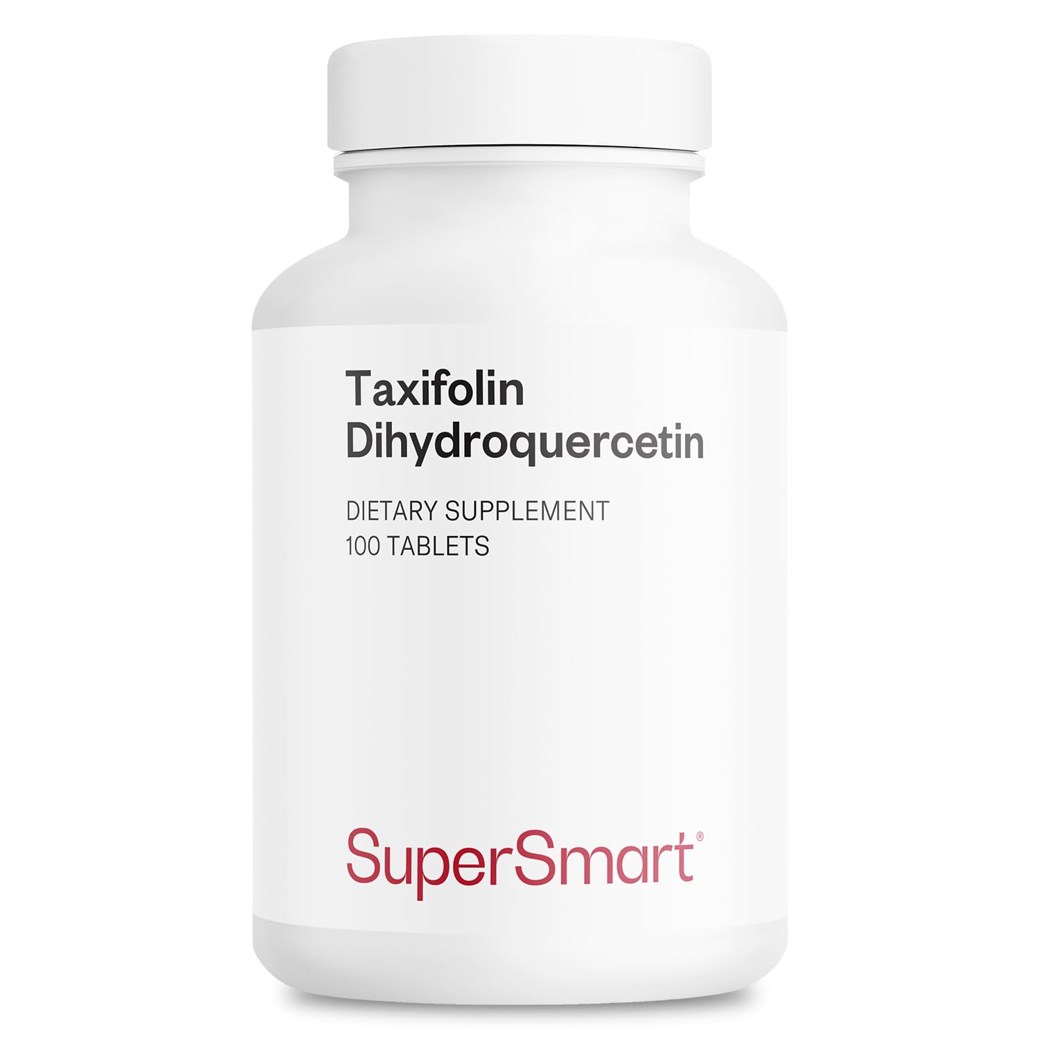 Supersmart Taxifolin Supplement front view with packaging