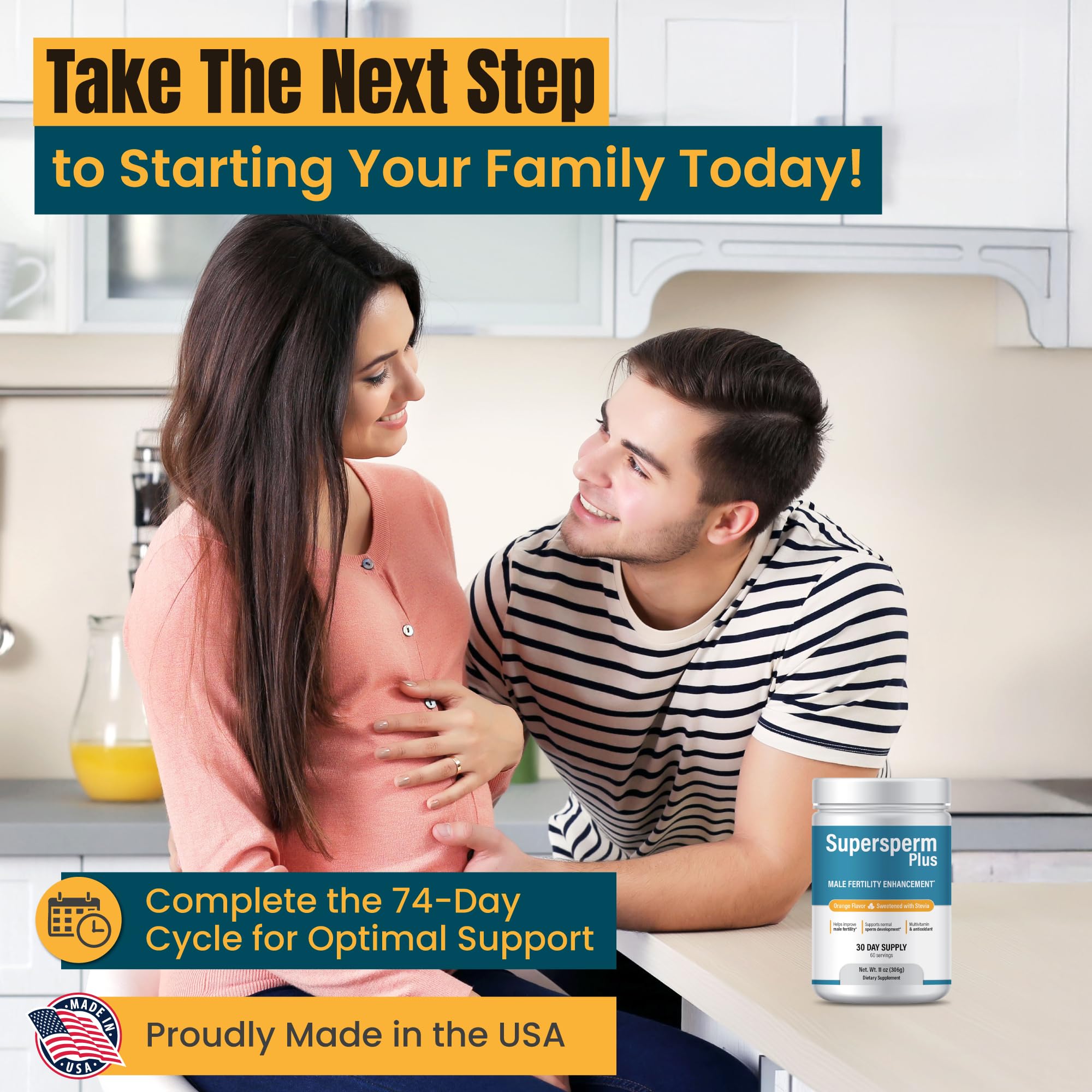 Supersperm Plus L-Arginine Supplement nutrition facts