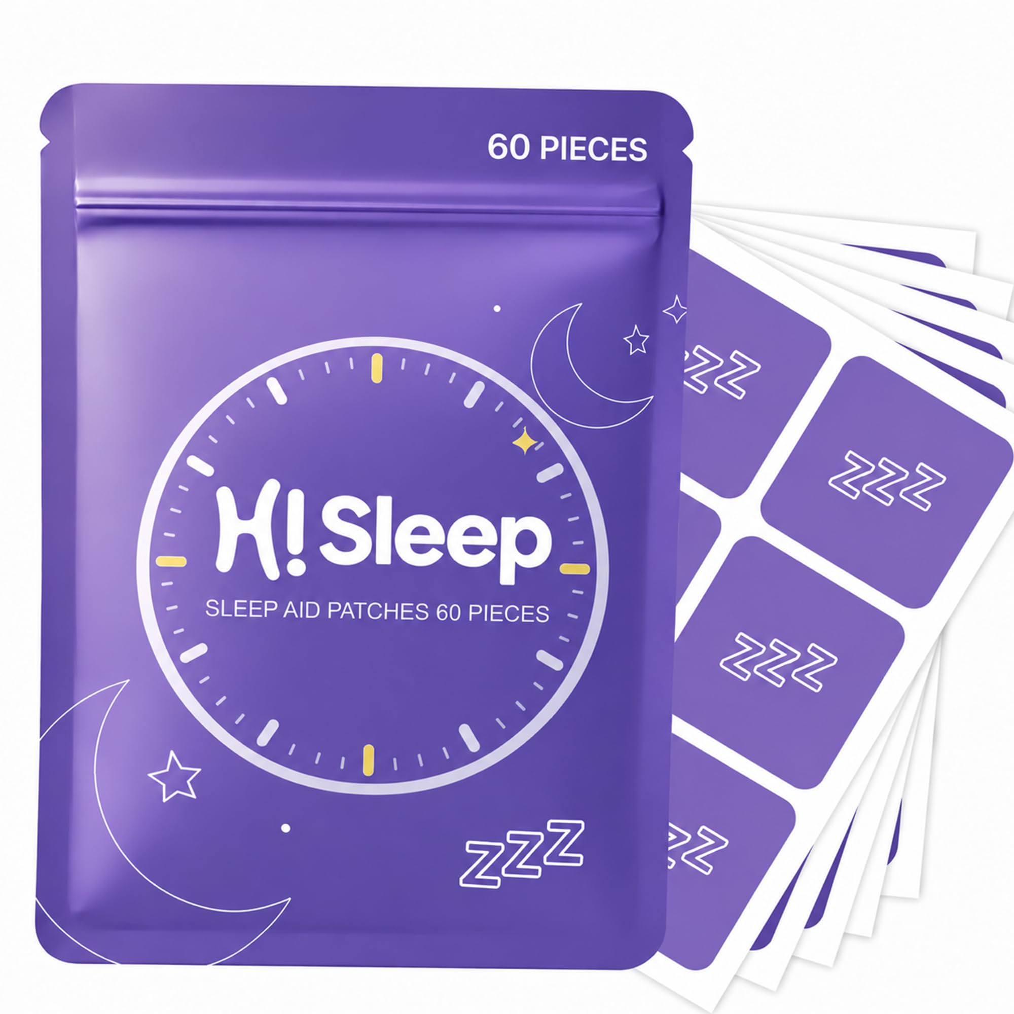 SUPERZZKKE Sleep Patches front view with packaging