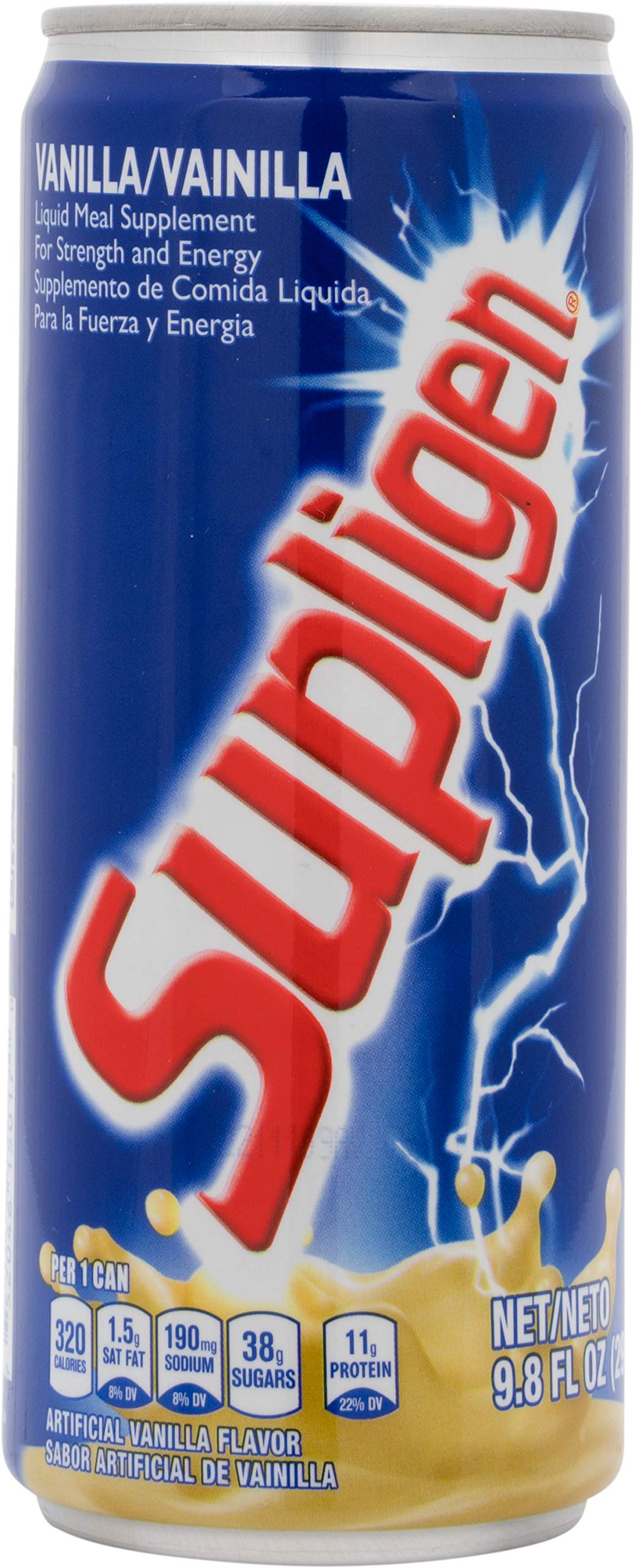 Supligen Vanilla Liquid Meal Supplement 12-pack front view