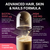 SUPLINT Biotin Hair Vitamin Supplement side view