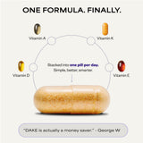 Suppgrade Labs Complete Fat-Soluble Vitamin Blend with measuring spoon