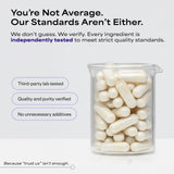 Suppgrade Labs Magnesium Bisglycinate 300mg supplement capsules close-up