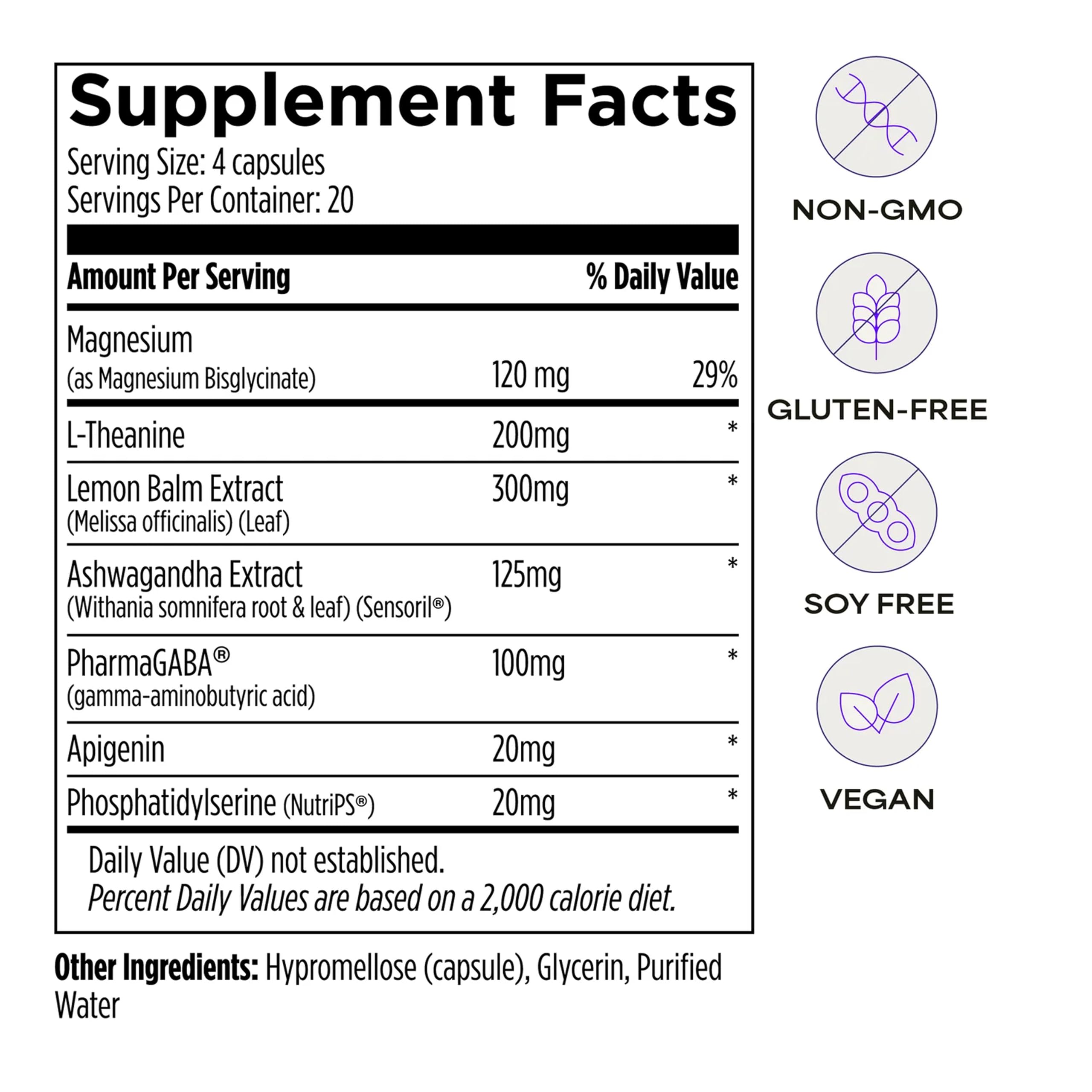 Suppgrade Labs Quiet Mode 80 capsules close-up