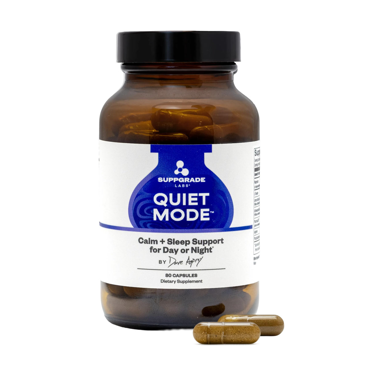 Suppgrade Labs Quiet Mode 80 capsules front view