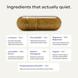 Suppgrade Labs Quiet Mode 80 capsules side view